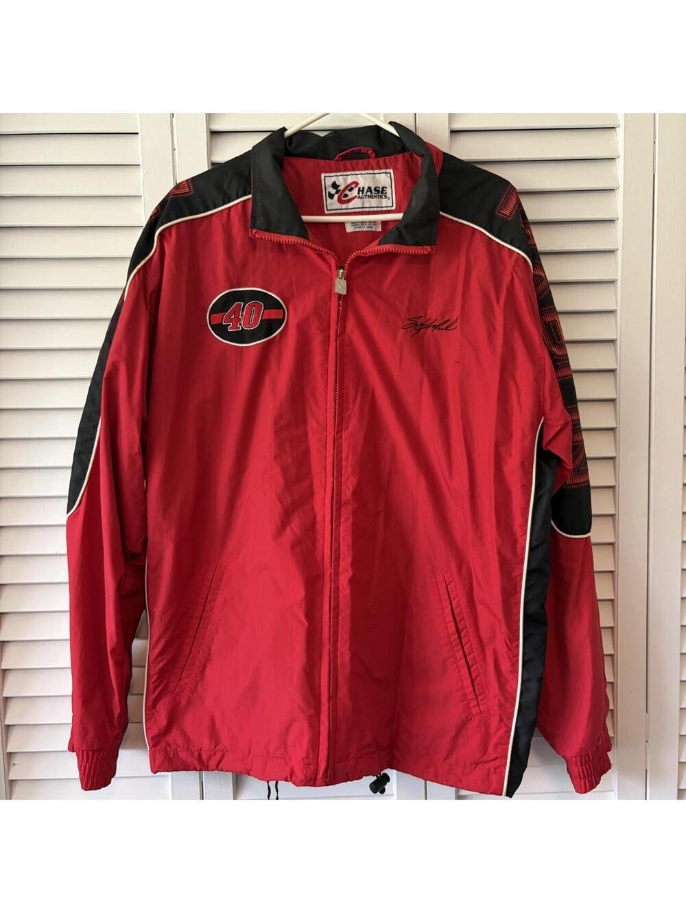 Vintage Sterling Martin Red Windbreaker